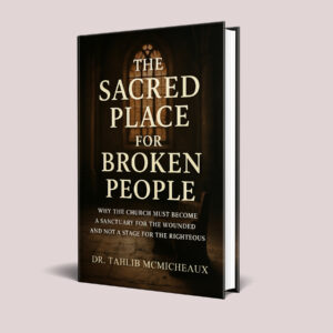 Dr Tahlib The Sacred Place For Broken People Single Book Cover